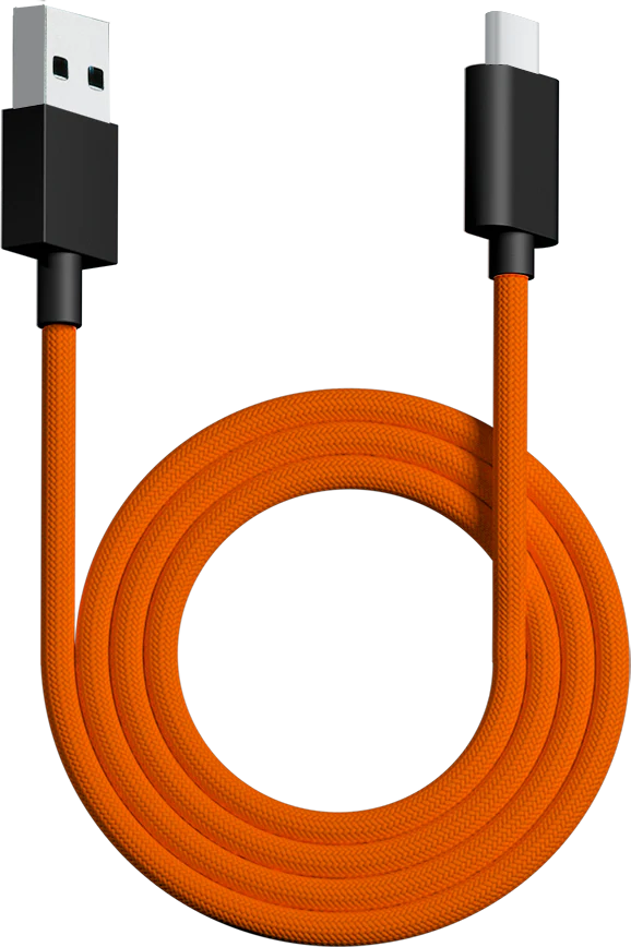 USB C Paracord Cable Charging Flexible Wired Cord usb a to c - Image 4
