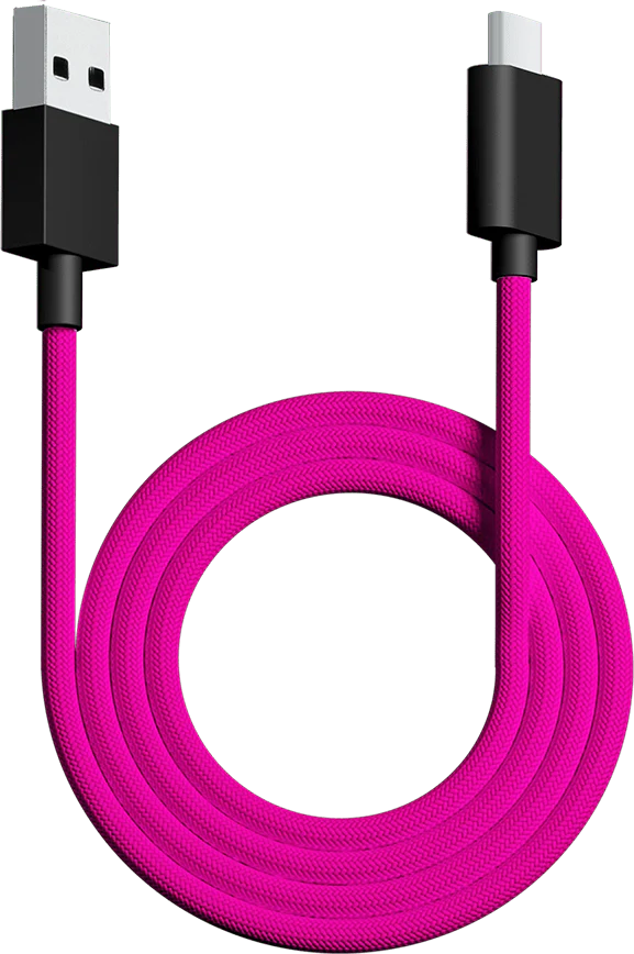USB C Paracord Cable Charging Flexible Wired Cord usb a to c - Image 8