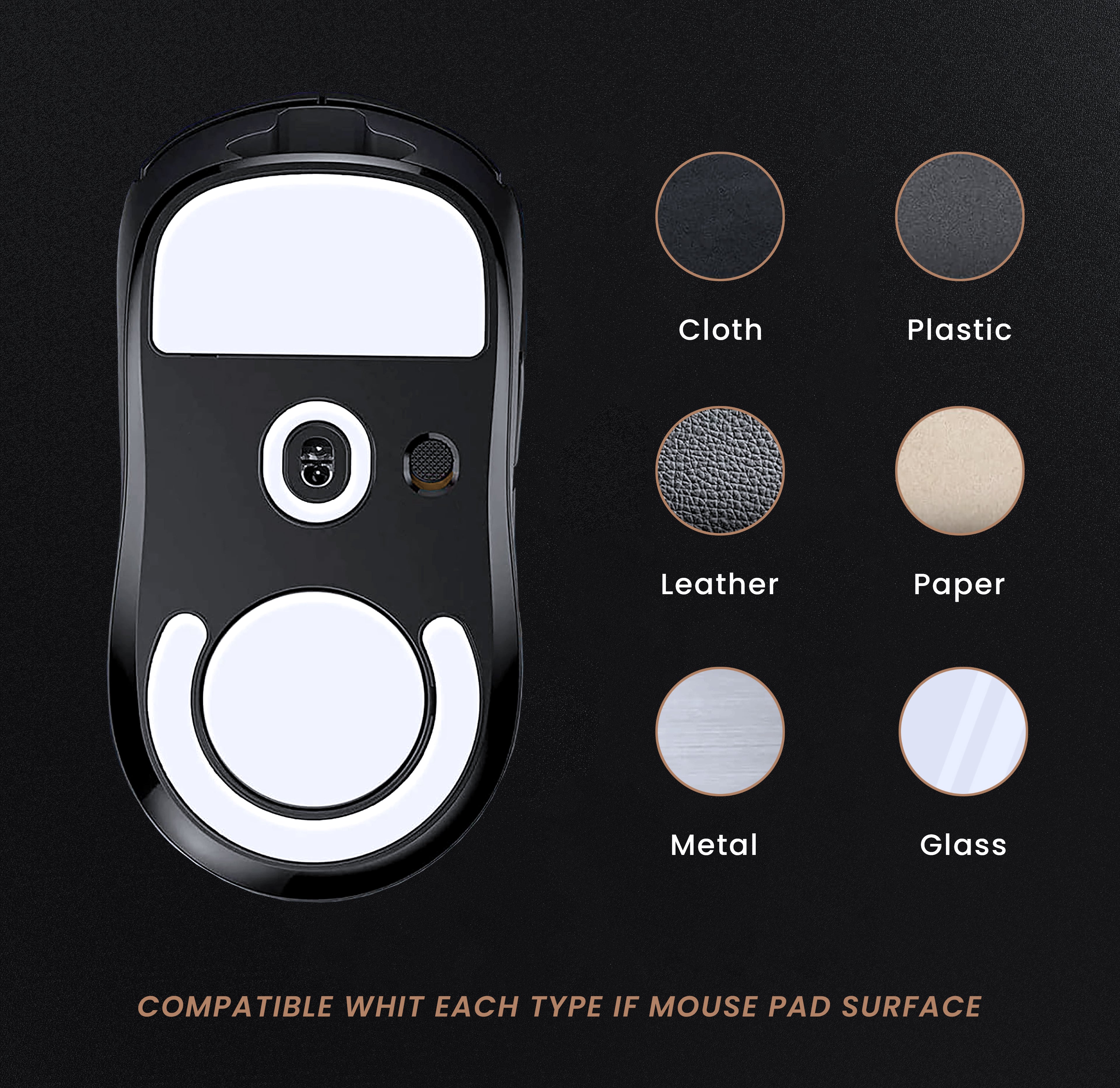SmoothGlide PTFE Skates for Logitech G Pro Superlight X GPX - Image 5