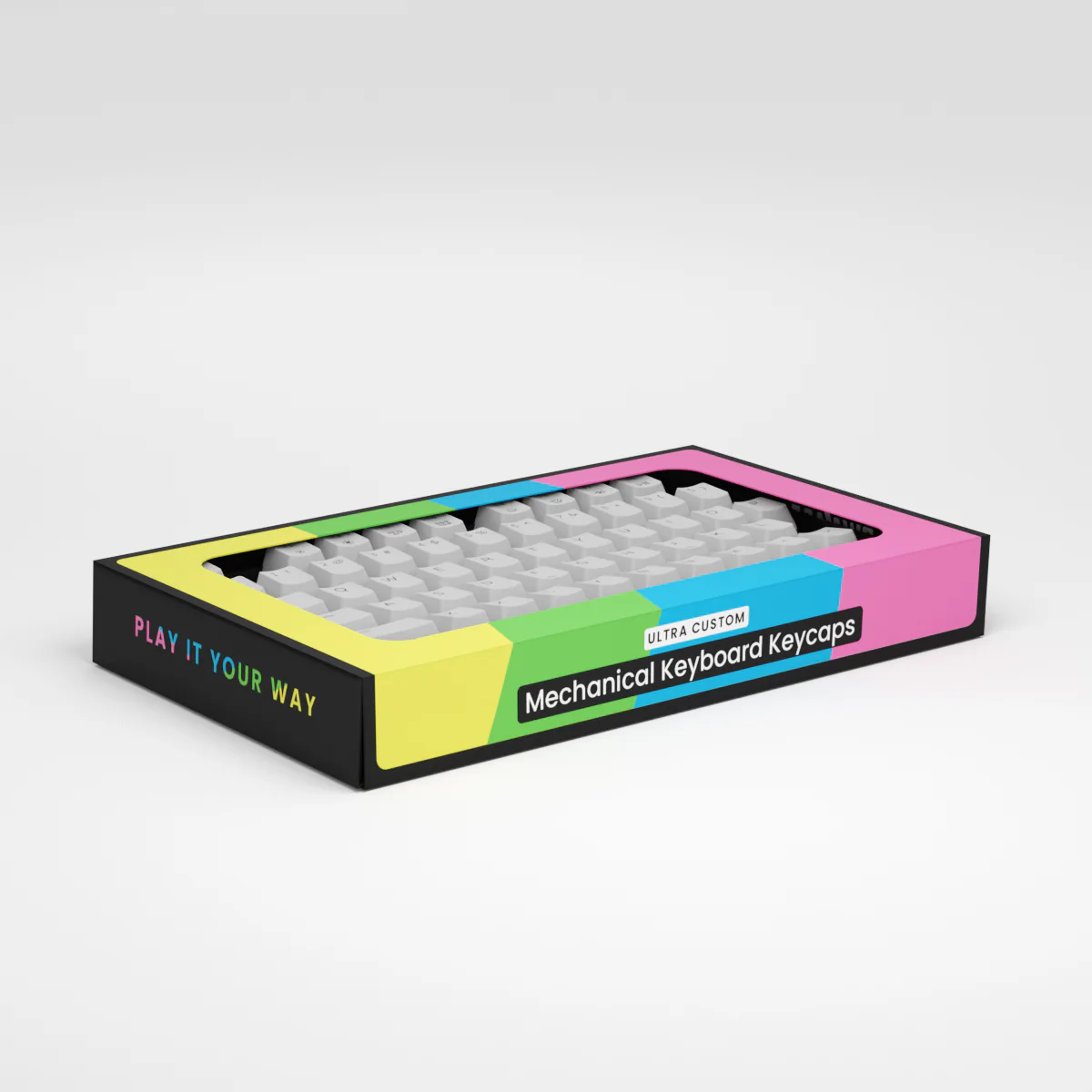 Ultra Custom Full Keycap Set - Double Shot PBT Shine Through - Image 27