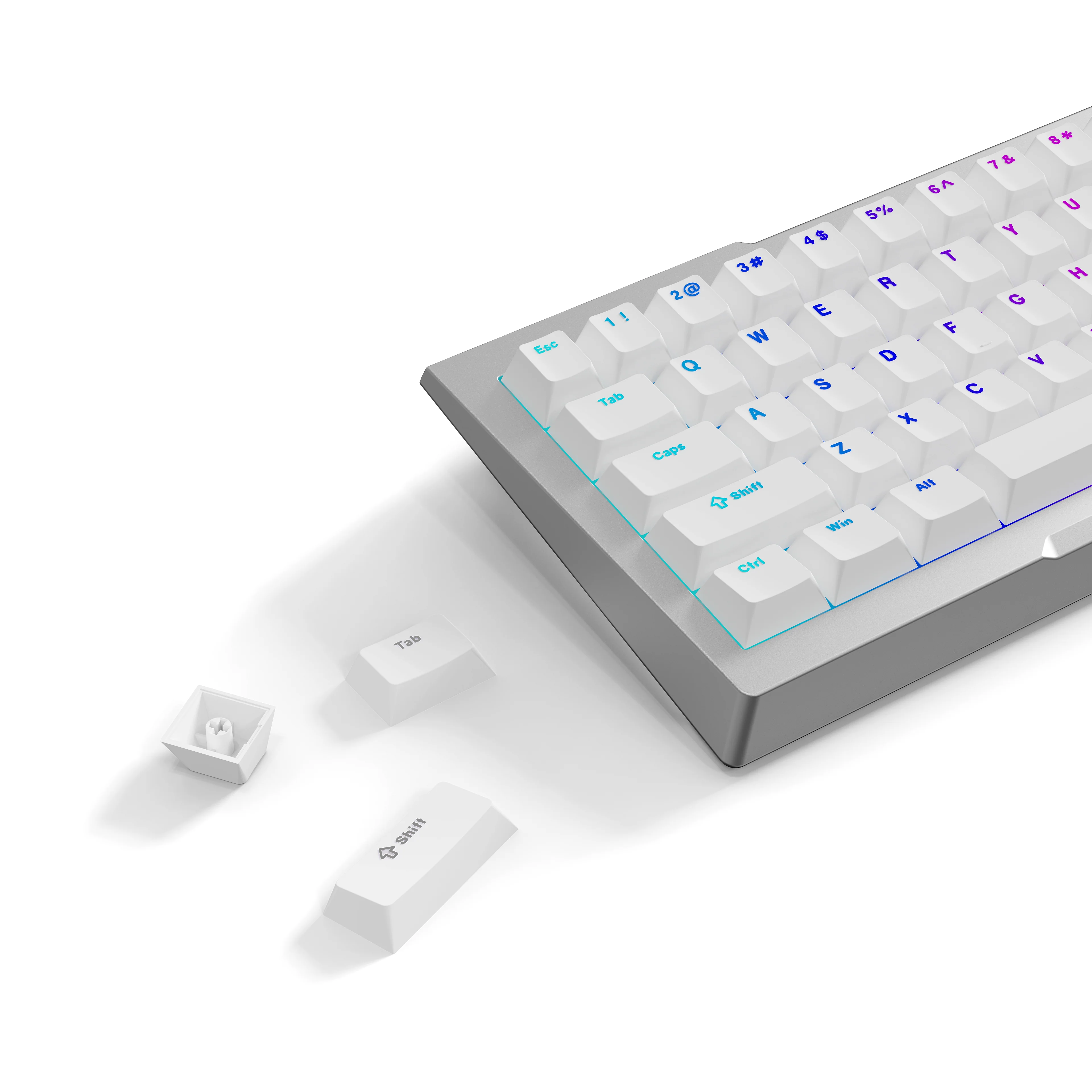 Ultra Custom Full Keycap Set - Double Shot PBT Shine Through - Image 34